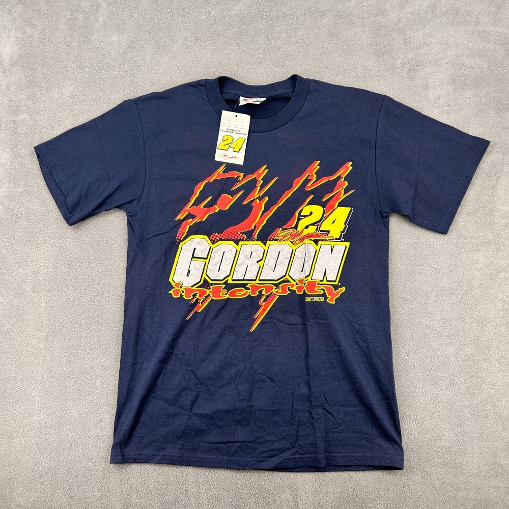 VTG 1999 Chase Authentics‎ Jeff Gordon #24 NASCAR Racing Sz M Blue Winston Cup